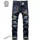 2022 versace jeans denim pants pas cher medusa music s_a50261
